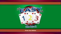 As Easy As 123 BlackJack (X360)   © Spring 2010    1/3