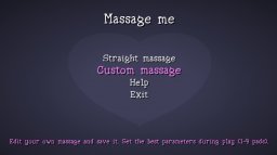 Massage Me (X360) &nbsp; &copy; Holographic Dreams 2010 &nbsp;  1/3