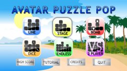 Avatar Puzzle Pop (X360)   © Suspect Software 2010    1/3