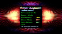 Super Sequence (X360) &nbsp; &copy; DanDySoft 2011 &nbsp;  2/3