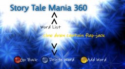 Story Tale Mania 360 (X360)   © Deviant Spark 2011    2/3