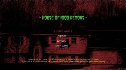 House Of 1000 Demons (X360)   © Chickopie Games 2011    1/3