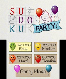 Sudoku Party (3DS)   © Lightwood 2017    1/3