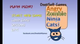 Angry Zombie Ninja Cats (X360)   © OnekSoft 2011    1/3