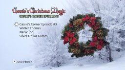 Cassie's Christmas Magic (X360)   © Silver Dollar Games 2011    1/3
