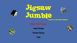 Jigsaw Jumble (X360)   © Lost World Creations 2012    1/3