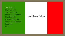 Learn Basic Italian (X360)   © Phantom 2012    2/3