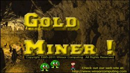 Gold Miner (X360)   © Winsor Computing 2012    1/2