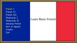Learn Basic French (X360)   © Phantom 2012    1/3