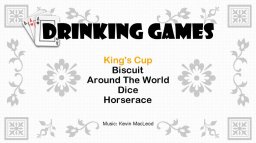 Drinking Games (X360)   © Utopioneer 2012    1/3