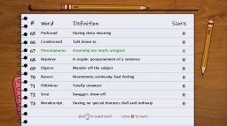 Vocabulary Builder (X360)   © Utopioneer 2012    2/3