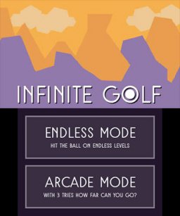 Infinite Golf (3DS)   © Petite Games 2017    1/3