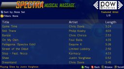 Spectra Musical Massage (X360) &nbsp; &copy; Pow Studios 2009 &nbsp;  3/3
