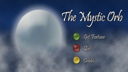 The Mystic Orb (X360) &nbsp; &copy; DuhChamp 2009 &nbsp;  1/3