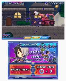 The Legend Of Dark Witch 3: Wisdom And Lunacy (3DS)   © Circle Entertainment 2017    2/3