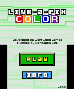 Link-A-Pix Colour (3DS)   © Lightwood 2018    1/3
