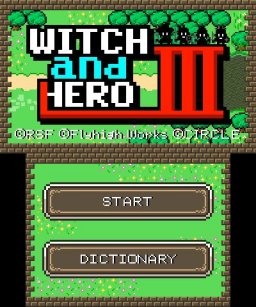 Witch And Hero III (3DS)   © Circle Entertainment 2017    1/3