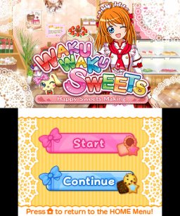 Waku Waku Sweets: Happy Sweets Making [eShop] (3DS)   © Sonic Powered 2014    1/3