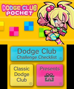 Dodge Club Pocket (3DS)   © James Montagna 2018    1/3