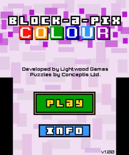 Block-A-Pix Colour (3DS)   © Lightwood 2018    1/3