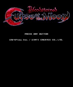 Bloodstained: Curse Of The Moon (3DS)   © Inti Creates 2018    1/3