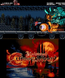 Bloodstained: Curse Of The Moon (3DS)   © Inti Creates 2018    2/3
