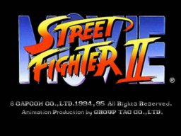 Street Fighter II Movie (SS)   © Capcom 1996    1/9