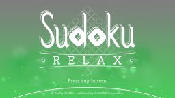 Sudoku Relax (NS)   © G-Mode 2019    1/3
