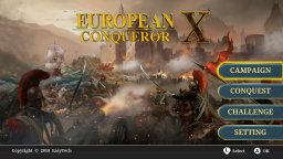 European Conqueror X (NS)   © EasyTech 2019    1/3