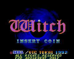 Witch (1992) (ARC)   © Sega 1992    1/3