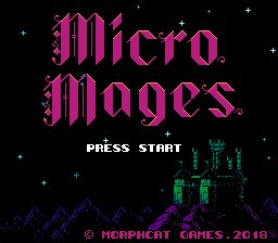 Micro Mages (NES)   © Morphcat 2019    1/3