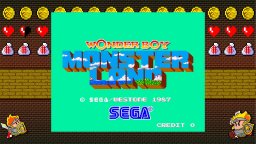 Sega AGES: Wonder Boy In Monster Land (NS)   © Sega 2019    1/3