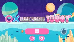 O X Logic Puzzle 1000! (NS)   © Success 2019    1/3