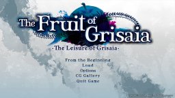 The Leisure Of Grisaia (PC)   © Frontwing 2016    1/3