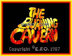 The Burning Cavern (ARC)   © E.F.O. 1987    1/3