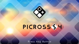 Picross S4 (NS)   © Jupiter 2020    1/3