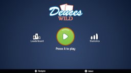 Deuces Wild: Video Poker (NS)   © eSolutions 2020    1/3