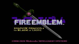 Fire Emblem: Shadow Dragon & The Blade Of Light (NS)   © Nintendo 2020    1/3