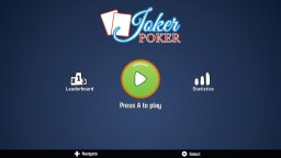 Joker Poker: Video Poker (NS)   © eSolutions 2021    1/3