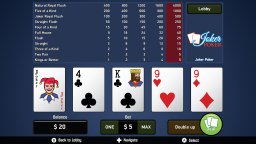 Joker Poker: Video Poker (NS)   © eSolutions 2021    2/3