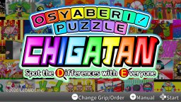 Osyaberi! Puzzle Chigatan: Spot The Differences With Everyone (NS)   © Clouds 2020    1/3