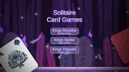 Solitaire Card Games (NS)   © Kistler Studios 2021    1/3