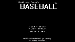 Baseball: Breakthrough Gaming Arcade (XBO)   © Breakthrough Gaming 2020    1/3