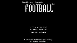 Football: Breakthrough Gaming Arcade (XBO)   © Breakthrough Gaming 2020    1/3