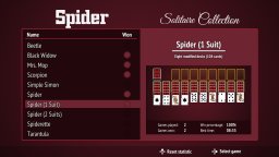 Spider Solitaire Collection (NS)   © eSolutions 2021    1/3