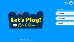 Let's Play! Oink Games (NS)   © Oink 2021    1/3