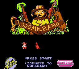 Boomerang Kid (NES)   © Camerica 1991    1/3