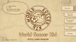 World Soccer Kid (NS)   © Game Museum 2022    1/3