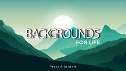 Backgrounds For Life (NS)   © Cooking & Publishing 2022    1/3