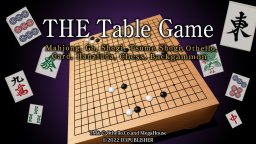 The Table Game (2022) (NS)   © D3 2022    1/3